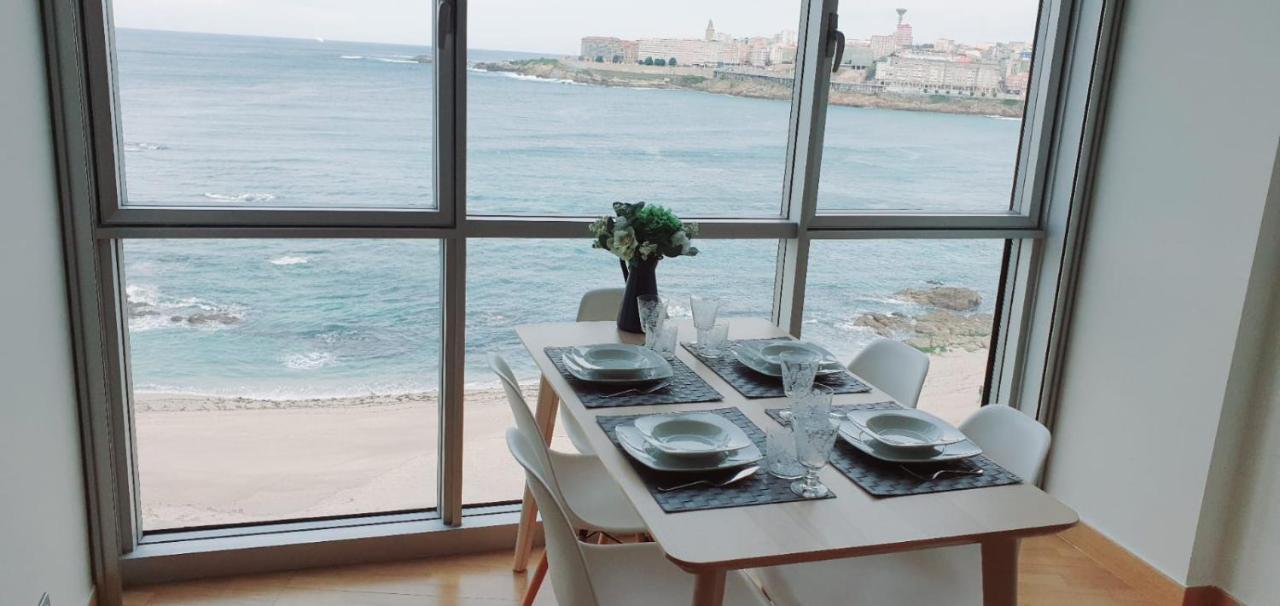 Appartement Vivienda Con Increibles Vistas A La Playa De Riazor à La Corogne Extérieur photo