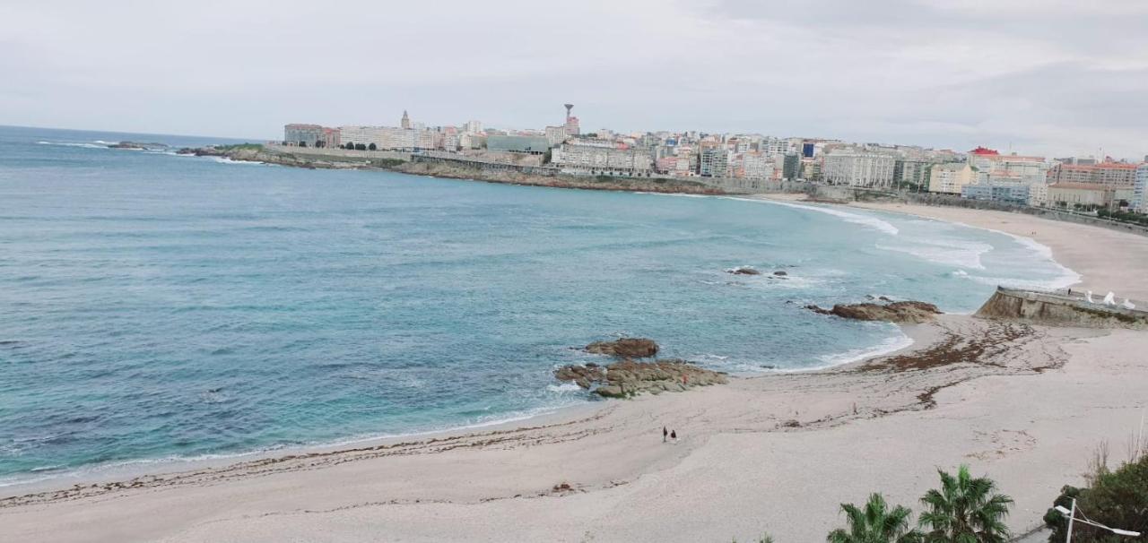 Appartement Vivienda Con Increibles Vistas A La Playa De Riazor à La Corogne Extérieur photo
