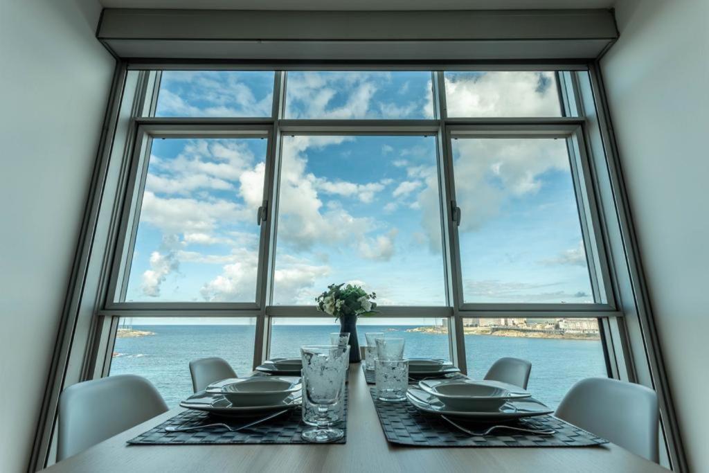 Appartement Vivienda Con Increibles Vistas A La Playa De Riazor à La Corogne Extérieur photo