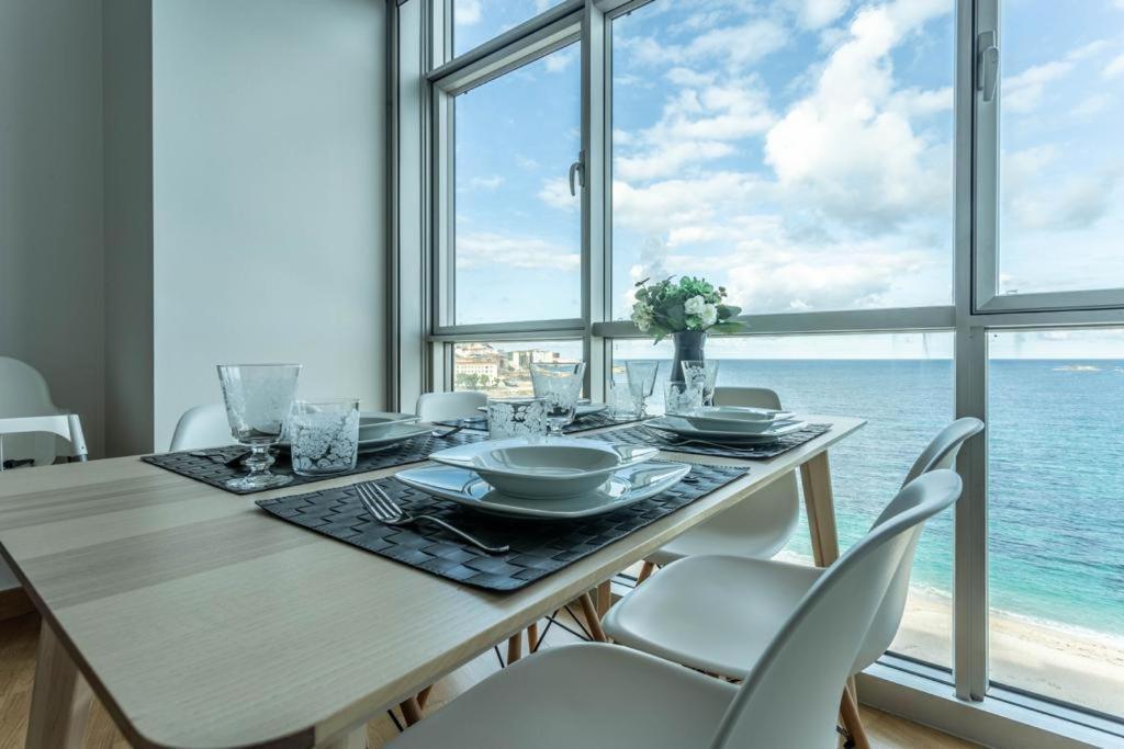 Appartement Vivienda Con Increibles Vistas A La Playa De Riazor à La Corogne Extérieur photo